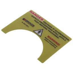 GRACE TECHNOLOGIES Volt Indicator Alert Label, 76.2X58.42Mm, R-3W-KB-L-image-17