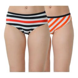Da Intimo Multicolor Striped Hipster Panty-image-7