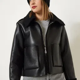 Happiness istanbul Women Crop Tailored Jacket-picture-11