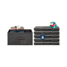 Aura Grey Set of 6 Regular Drawer Organiser Organisers-0