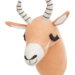 Crane Baby Antelope Plush Head Wall Decor - Brown White-27