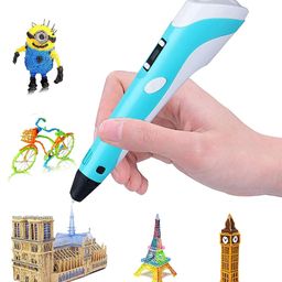 Smartcraft 3D Pen-2 Professional 3D Printing Drawing Pen with 3 Color PLA Filament - Multicolour-17