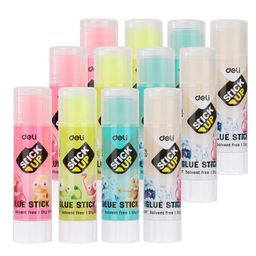 Deli WA20700 Glue Stick 8g Pack of 12 - (Color May Vary)-image-70