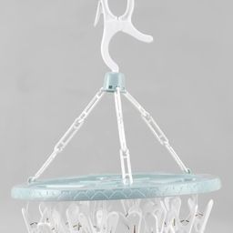 Cloud Shaped Hanger With 20 Hooks - Light Blue-13