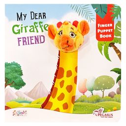 Finger Puppet Finger Puppet Board Book - My Dear Giraffe Friend-image-63
