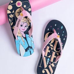Toothless Disney Frozen Featuring Elsa Designed Flip Flops - Navy Blue-picture-20