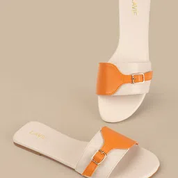 Lavie Women Open Toe Flats with Buckles-image-79