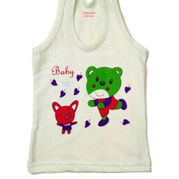 DESNUDA Boys Pack of 6 Cotton Vest-image-128