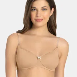 Amante Sandalwood Non Wired Padded Backless Bra-20
