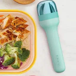 thinKitchen | Zoku Stainless Steel Kids Pocket Utensil Set - Teal-35