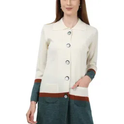 Monte Carlo Multicolor Textured Cardigan-17