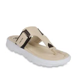 CL Sport by Carlton London Women's Beige Flip Flops-picture-30