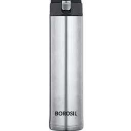 Borosil Silver Stainless Steel Hydra Nova Vacuum Insulated Flask Water Bottle - 500 ml-47