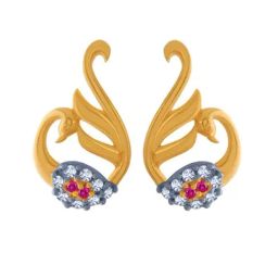 P.C. Chandra Jewellers 14k Gold Earrings for Women-image-60