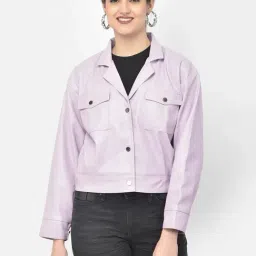 Crimsoune Club Purple Regular fit Jacket-picture-45