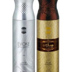 Ajmal Evoke & Wisal Dhahab Deodorant Spray for Men - Pack of 2-image-19