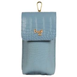 Baggit Blue Solid Mobile Pouch-image-74