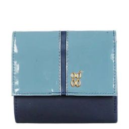 Baggit Blue Solid Tri-Fold Wallet for Women-image-30