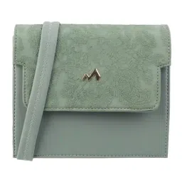Metro Green Floral Small Cross Body Bag-image-54