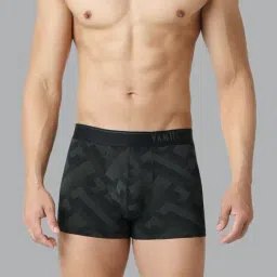 Van Heusen Regular Fit 4 Way Stretch Body Defining Fit Allover Print Trunks - SPP-17-picture-15