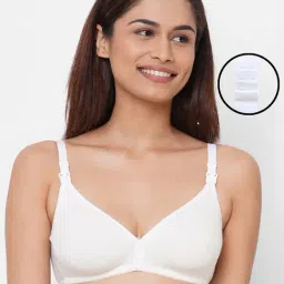 Inner Sense White Full Coverage Maternity Bra-image-6