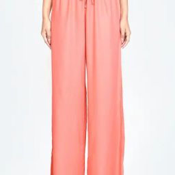 Zink London Coral Regular Fit High Rise Trousers-image-97