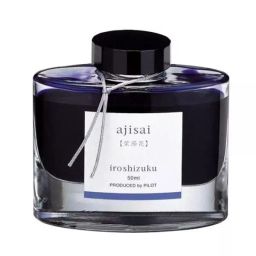 Pilot Irospilot Iroshizuku 50 ml Ink Bottle- Ajisai, Hydrangea (Blue Purple)-image-80