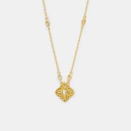 Shaya 925 Silver Gold Plated Queen of Socialising Necklace for Women-image-65