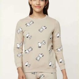 Honey by Pantaloons Beige Printed Sweatshirt-image-60