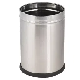 Grassland Paper Dustbin Plain Type Stainless Steel 18 L, 100401 PBP-1014-image-12