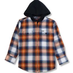 Gini & Jony Kids Multicolor Cotton Chequered Full Sleeves Shirt-image-46