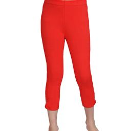 Tiny Girl Red Solid Leggings-image-19