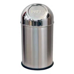 Grassland Push Lid Dustbin Stainless Steel 50 L, 100407 PB-816-35