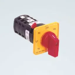 Salzer 25A 4P On-Off Rotary Switch B03 Full Rotation 61196SEB03TDYR image 2