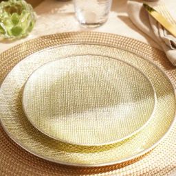 Pure Home and Living Beige Glass Dessert Plates-image-66