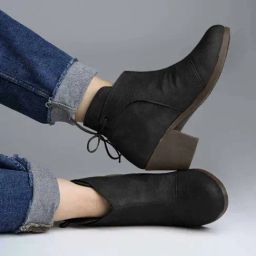 Shoetopia Kids Black Casual Boots-image-36