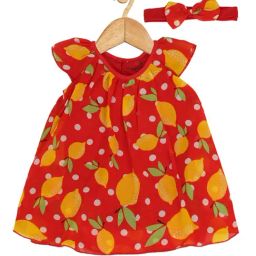 Creative Kid'S Girls Red Regular Fit Printed Dress-image-62