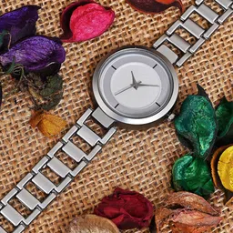 SWADESI STUFF Women Dial & Straps Analogue Watch W312 SILVER-picture-38