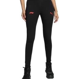Puma Black Cotton Solid Leggings-image-15