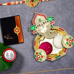 DeoDap Unisex 3-Piece Rakhi Gift Set-picture-0