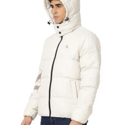 Calvin Klein Jeans Eggshell Regular Fit Puffer Jacket-image-29