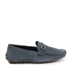 Fausto Men's Grey Casual Loafers-image-98