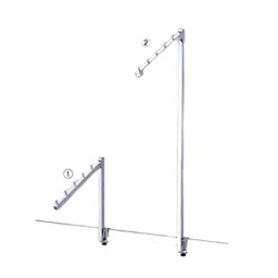 AS ONE Up Hook, 5 Tilts Made of Steel, Chrome Plated, 61-45-2-1-picture-29