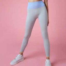 Feier BLISS BLUE Solid Leggings-image-41