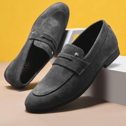 WAVE WALKER Men Suede Loafers-image-97