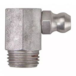 Westward Grease Fitting Stainless Steel M10-1.00 mm 90°, 52PA14 (Pack of 10 Pcs)-12