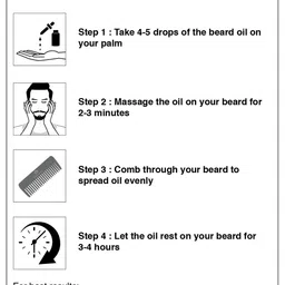 THE MAN COMPANY Set of Almond & Thyme Beard Oil & Beard Wash image 4