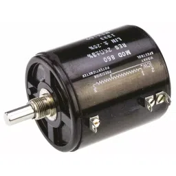Vishay Panel Mount Rotary Potentiometer 8 W Power 2 kΩ Resistance Solder Lug Terminal, 860B1202 (Pack of 10 Pcs) image 2