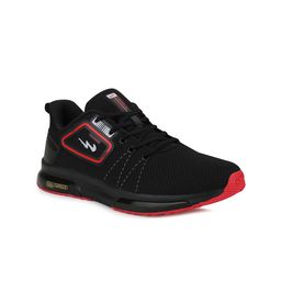 Campus Men Black & Red Running Shoes-90