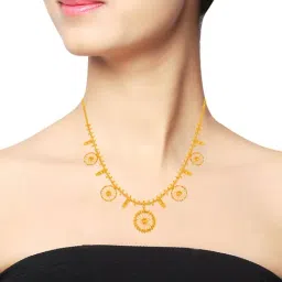 P.C. Chandra Jewellers 22 kt Gold Necklace-image-92
